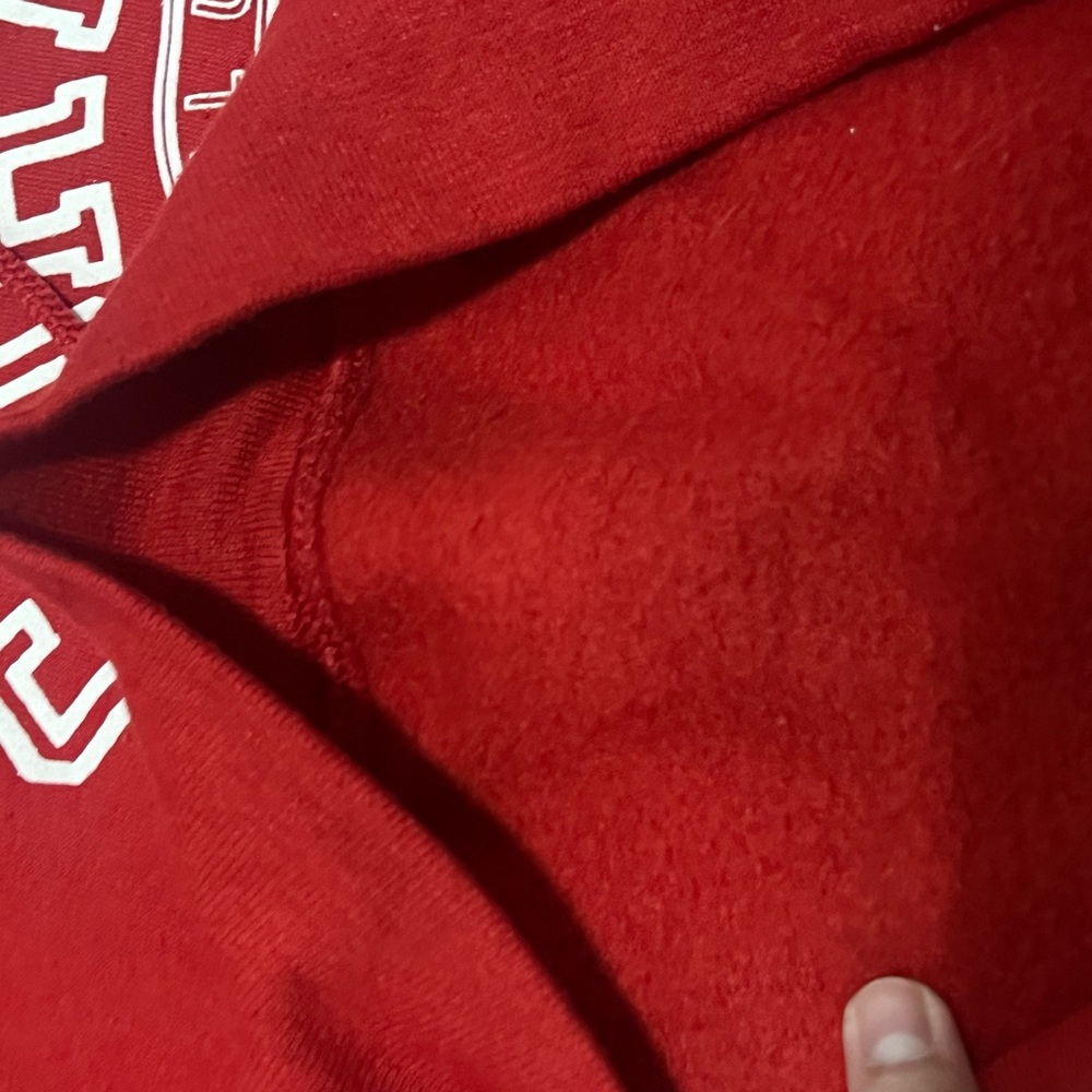 Cornell University Red Hoodie Sweater Size Small - Picture 4 of 6